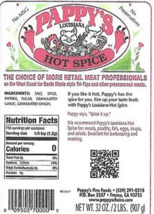 Pappy's Louisiana Hot Spice